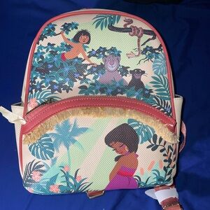 Jungle Book Themed Backpack with Fringe